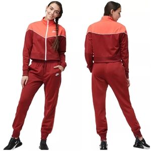 NIKE colour block full zip track jacket size XS